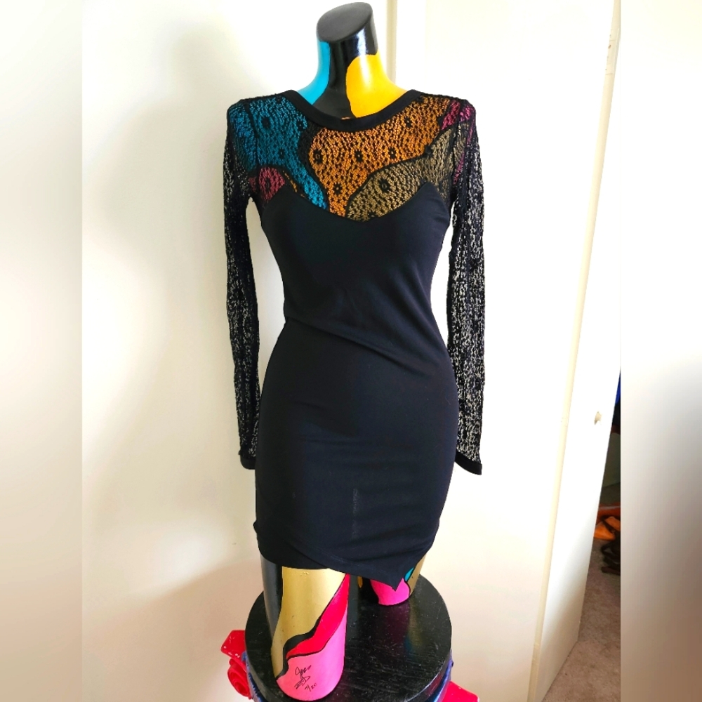 Miss Love Goth Mini Dress